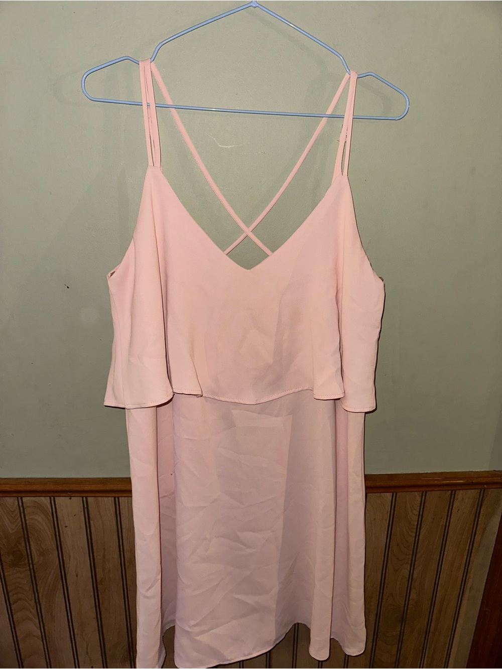Everly Women’s Pink Strappy Slip Dress